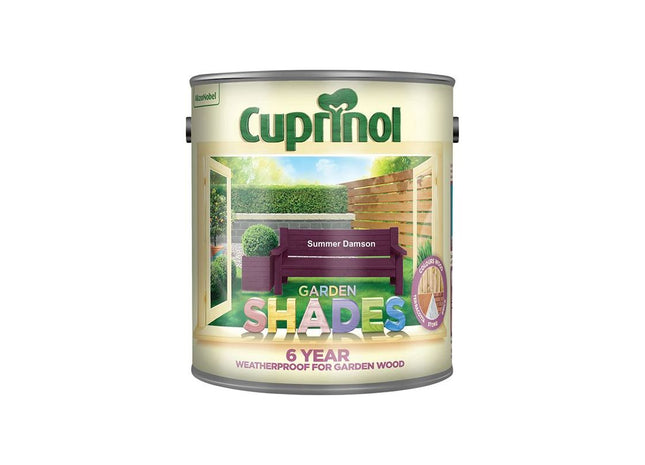 Cuprinol Garden Shades Summer Damson 2.5 litre Cuprinol - RockBottom Northampton