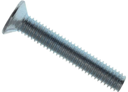 METALMATE Machine Screw Pozi Compatible CSK ZP M5 x 25mm Box 50 METALMATE� - RockBottom Northampton