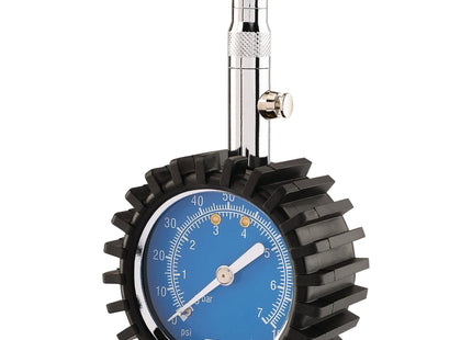 Draper Tyre Pressure Gauge, 0 - 100psi, 0 - 7bar 91347 Draper - Town Tools 