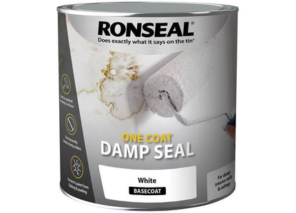 Ronseal One Coat Damp Seal White 2.5 litre Ronseal - RockBottom Nothampton