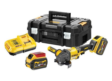 Dewalt Power Tools DCG418T2 XR FlexVolt Grinder 125mm 54V 2 x 2.0Ah Li-ion DeWALT Power Tools - RockBottom Northampton