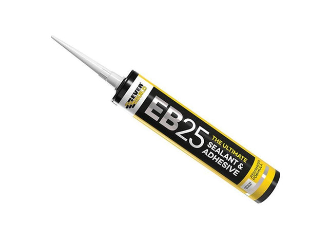 Everbuild Sika EB25 Hybrid Sealant Adhesive Clear 300ml Everbuild Sika - RockBottom Northamptin