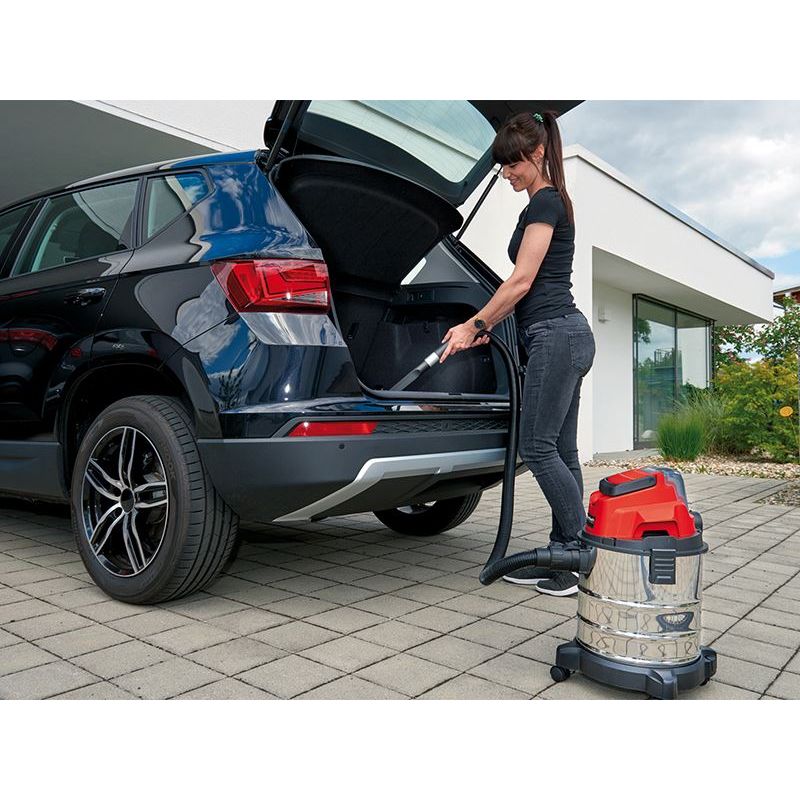 Einhell TC-VC 18/20 Li Power X-Change Cordless Wet & Dry Vacuum 18V 1 x 3.0Ah Li-ion Einhell - RockBottom Northamptin