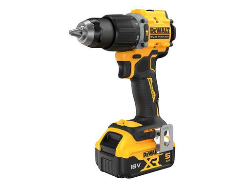 DeWALT Power Tools DCD799P2T XR Brushless Combi Drill 18V 2 x 5.0Ah Li-ion DeWALT Power Tools - RockBottom Northampton