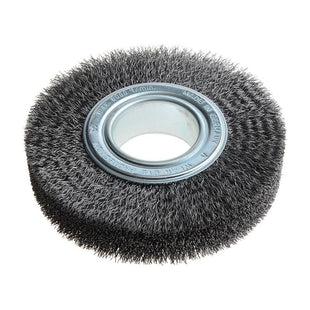 Lessmann Wheel Brush D150mm x W30-32 x 50 Bore Steel Wire 0.30 + Adaptors Set 3 Lessmann - RockBottom Northampton