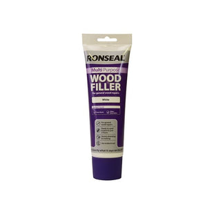 Ronseal Multipurpose Wood Filler Tube White 325g Ronseal - RockBottom Nothampton