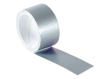 Faithfull Power Stik Waterproof Tape 50mm x 10m Silver Faithfull - RockBottom Northampton