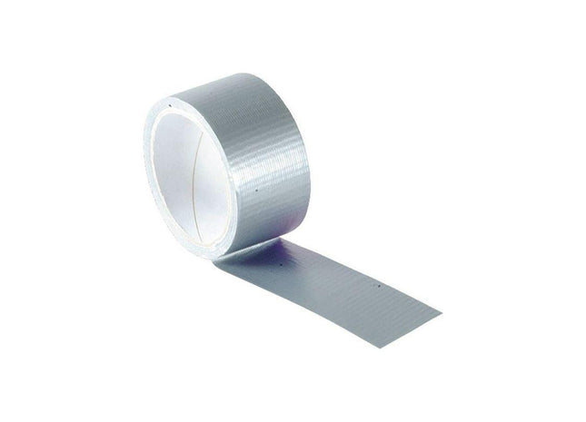 Faithfull Power Stik Waterproof Tape 50mm x 10m Silver Faithfull - RockBottom Northampton