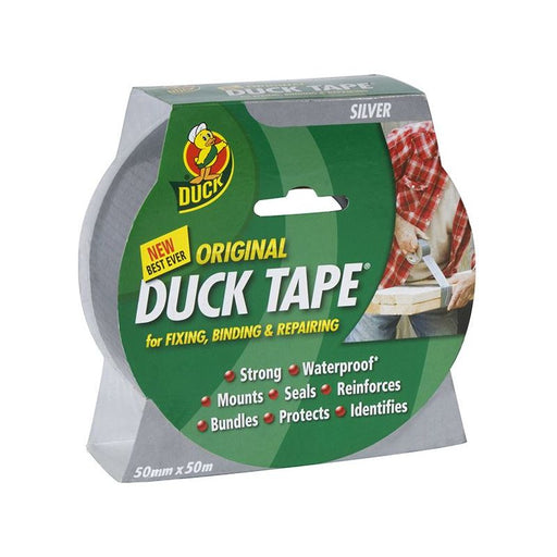 Shurtape Duck Tape® Original 50mm x 50m Silver Shurtape - RockBottom Nothampton