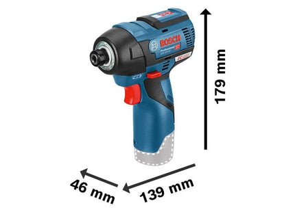 Bosch GDR 12V-110 Professional 1/4in Impact Driver 12V Bare Unit Bosch - RockBottom Northampton