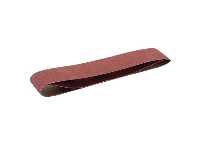 Draper Cloth Sanding Belt, 100 x 1220mm, 80 Grit (Pack of 2) 09275 Draper - Town Tools 