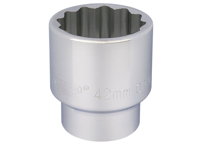 Draper 12 Point Socket, 3/4" Sq. Dr., 42mm 16705 Draper - Town Tools 