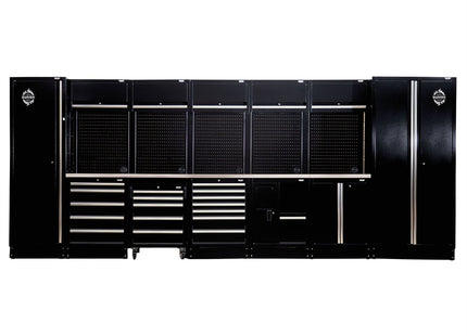 Draper BUNKER Modular Storage Combo with Sink and Stainless Steel Worktop (25 Pi Draper - Town Tools 