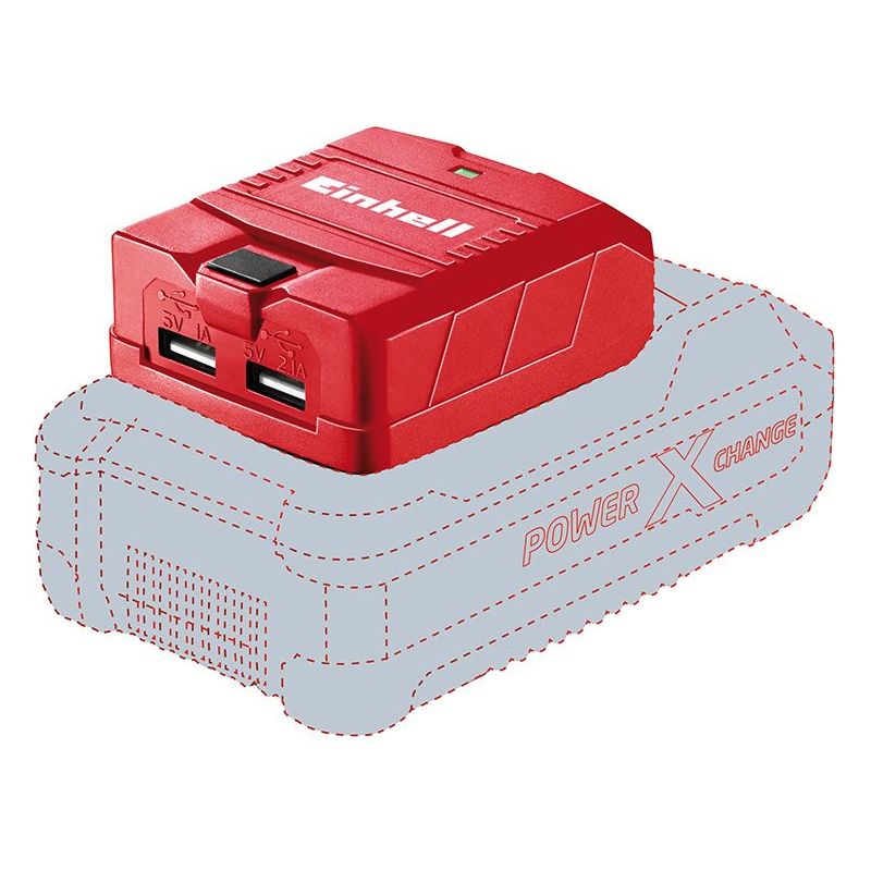 Einhell TE-CP 18 Li USB-Solo Power X-Change Battery Adaptor 18V Li-ion Einhell - RockBottom Northamptin