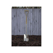 Faithfull Prestige Stainless Steel Border Spade Ash Handle Faithfull - RockBottom Northampton