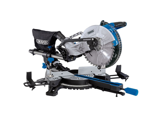 Draper Sliding Compound Mitre Saw, 255mm, 1800W 90170 Draper - Town Tools 