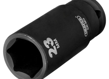Draper Draper Hi-TORQ Deep Impact Socket, 1/2" Sq. Dr., 23mm Draper - Town Tools