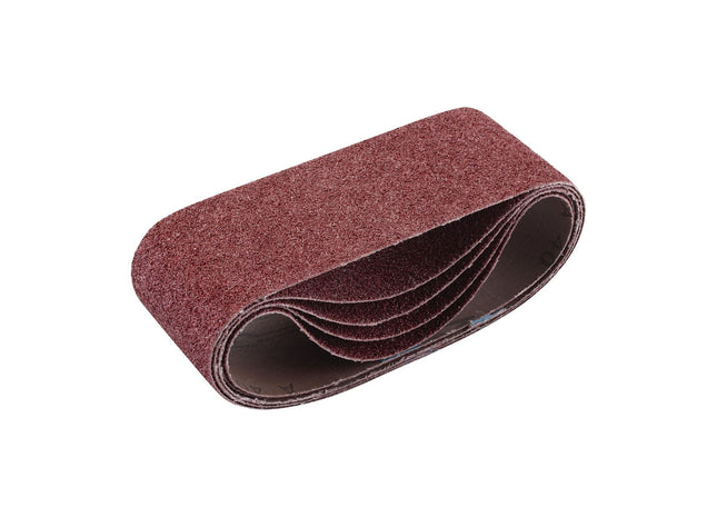 Draper Cloth Sanding Belt, 75 x 457mm, 40 Grit (Pack of 5) 09233 Draper - Town Tools 
