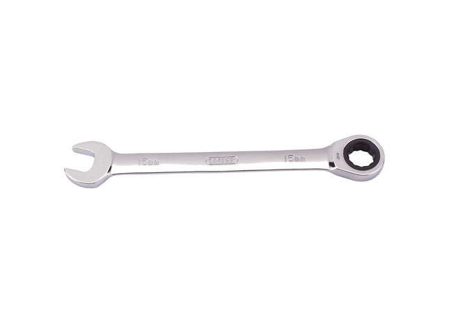 Draper Metric Ratcheting Combination Spanner, 15mm 31012 Draper - Town Tools 
