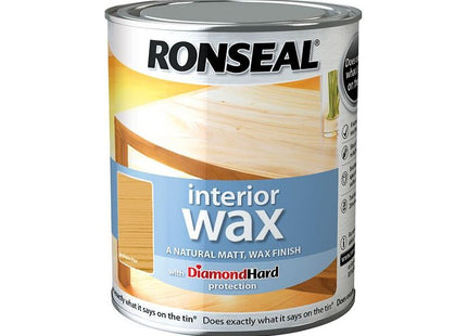 Ronseal Interior Wax Antique Pine 750ml Ronseal - RockBottom Nothampton
