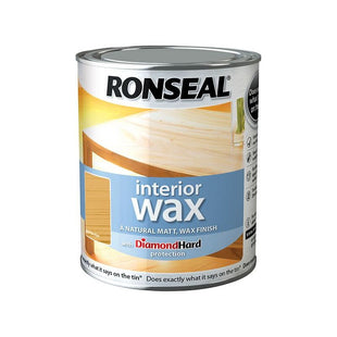 Ronseal Interior Wax Antique Pine 750ml Ronseal - RockBottom Nothampton