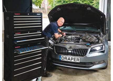 Draper Tool Chest, 5 Drawer, 26", Black 35737 Draper - Town Tools 