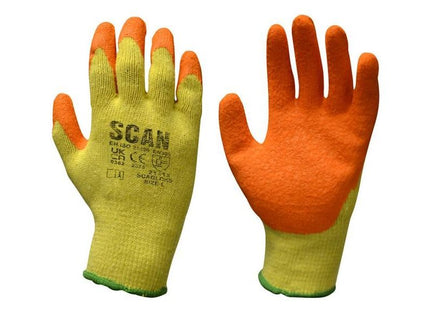 Scan Knitshell Latex Palm Gloves - M (Size 8) Scan - RockBottom Nothampton