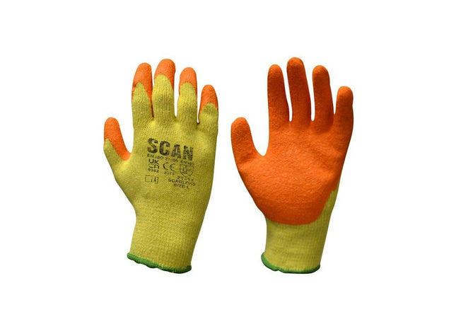 Scan Knitshell Latex Palm Gloves - M (Size 8) Scan - RockBottom Nothampton