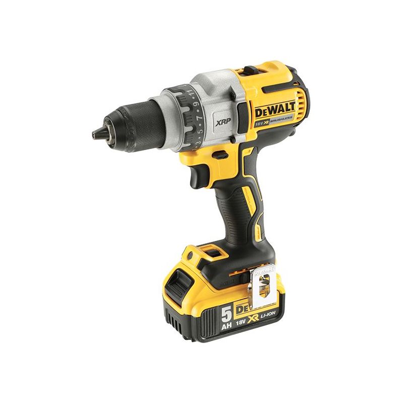 Dewalt Power Tools DCD991P2 Brushless 3 Speed Drill Driver 18V 2 x 5.0Ah Li-ion DeWALT Power Tools - RockBottom Northampton