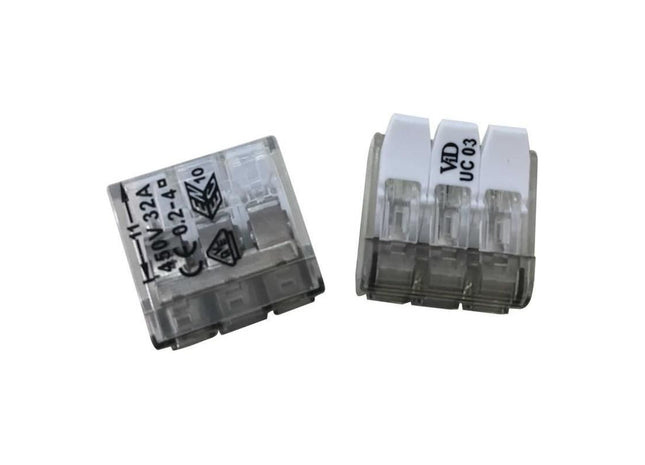 Dencon 3 Pole Compact Lever Connector 32A Dencon - RockBottom Northampton