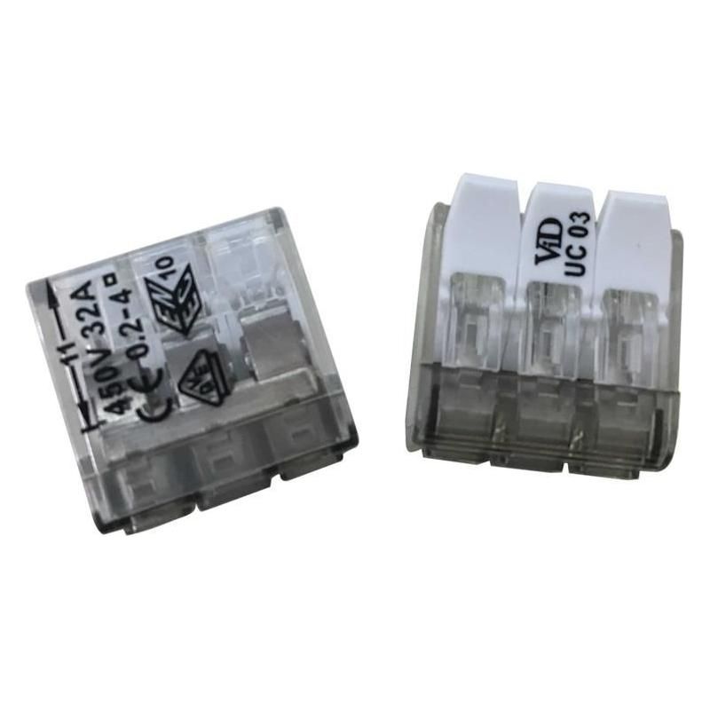 Dencon 3 Pole Compact Lever Connector 32A Dencon - RockBottom Northampton