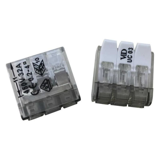 Dencon 3 Pole Compact Lever Connector 32A Dencon - RockBottom Northampton