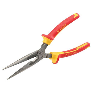 Stanley® Hand Tools FatMax® Long Nose Pliers VDE 200mm STANLEY® Hand Tools - RockBottom Nothampton