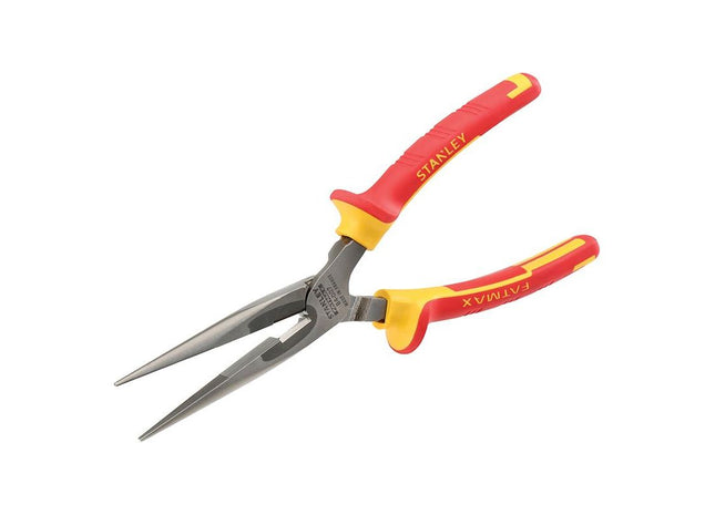 Stanley® Hand Tools FatMax® Long Nose Pliers VDE 200mm STANLEY® Hand Tools - RockBottom Nothampton