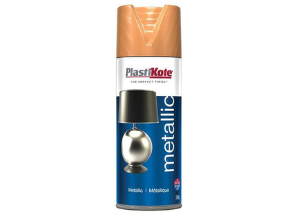 Plastikote Metallic Spray Flat Copper 400ml PlastiKote - RockBottom Nothampton