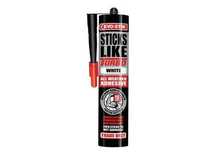 Evo-Stik Sticks Like Turbo White 290ml EVO-STIK - RockBottom Northamptin