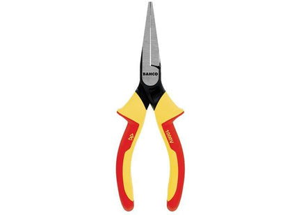 Bahco 2421S ERGO™ Insulated Flat Nose Pliers 180mm (7in) Bahco - RockBottom Northampton