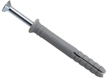 Masonmate® Nylon Hammer-In Fixing 8 x 60mm (100) MASONMATE® - RockBottom Northampton