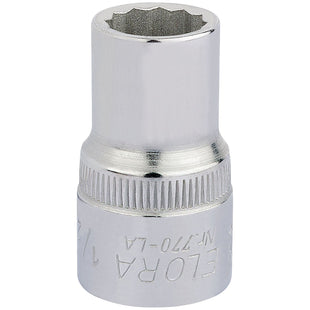 Draper Elora Bi-Hexagon Socket, 1/2" Sq. Dr., 1/2" 24351 Draper - Town Tools 