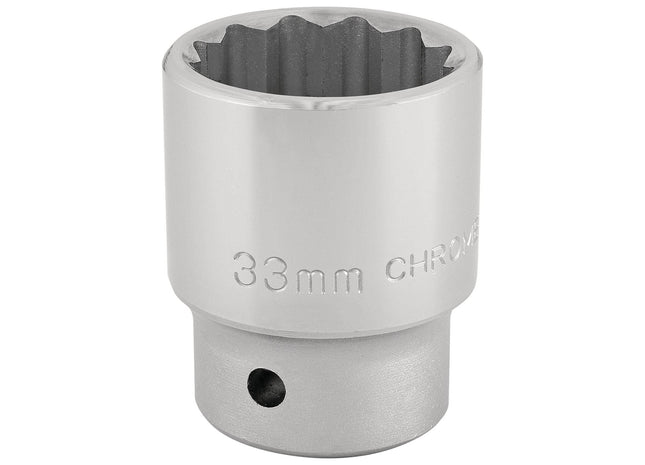 Draper 12 Point Socket, 3/4" Sq. Dr., 33mm 16700 Draper - Town Tools 