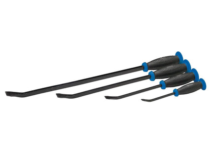 Draper 'Pound Thru' Soft Grip Pry Bar Set with Hand Guard (4 Piece) Draper - Town Tools