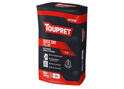 Toupret Quick Dry Filler 5kg Toupret - RockBottom Northampton