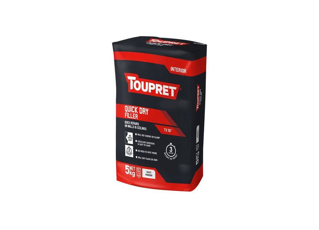 Toupret Quick Dry Filler 5kg Toupret - RockBottom Northampton