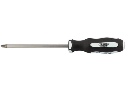 Draper 'Pound Thru' Cross Slot Soft Grip Screwdriver, No.3 x 150mm 35225 Draper - Town Tools 