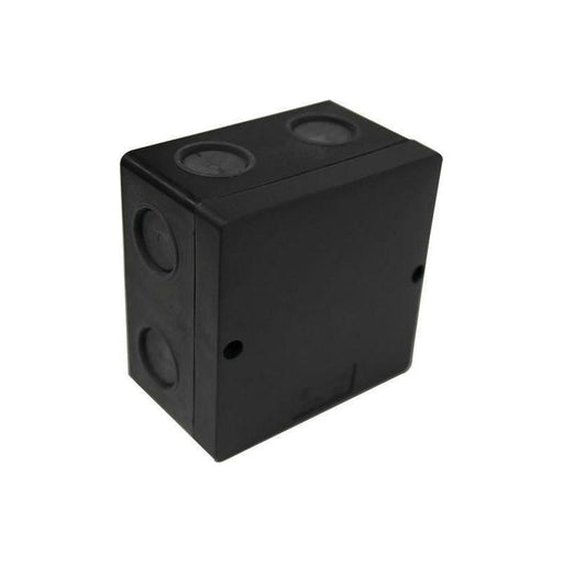 Dencon IP66 Junction Box Black 100 x 100mm Dencon - RockBottom Northampton
