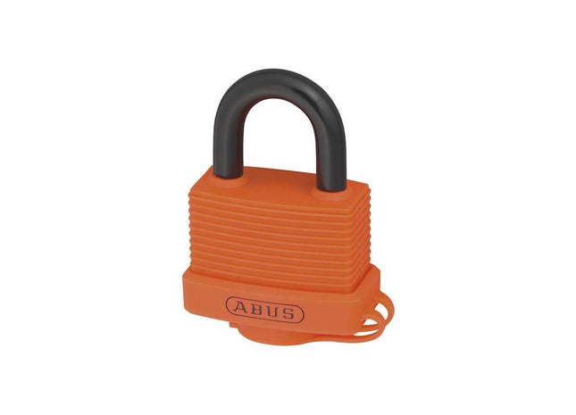 Abus Mechanical 70AL/45mm Aluminium Padlock Orange Keyed Alike 6401 ABUS Mechanical - RockBottom Northampton 