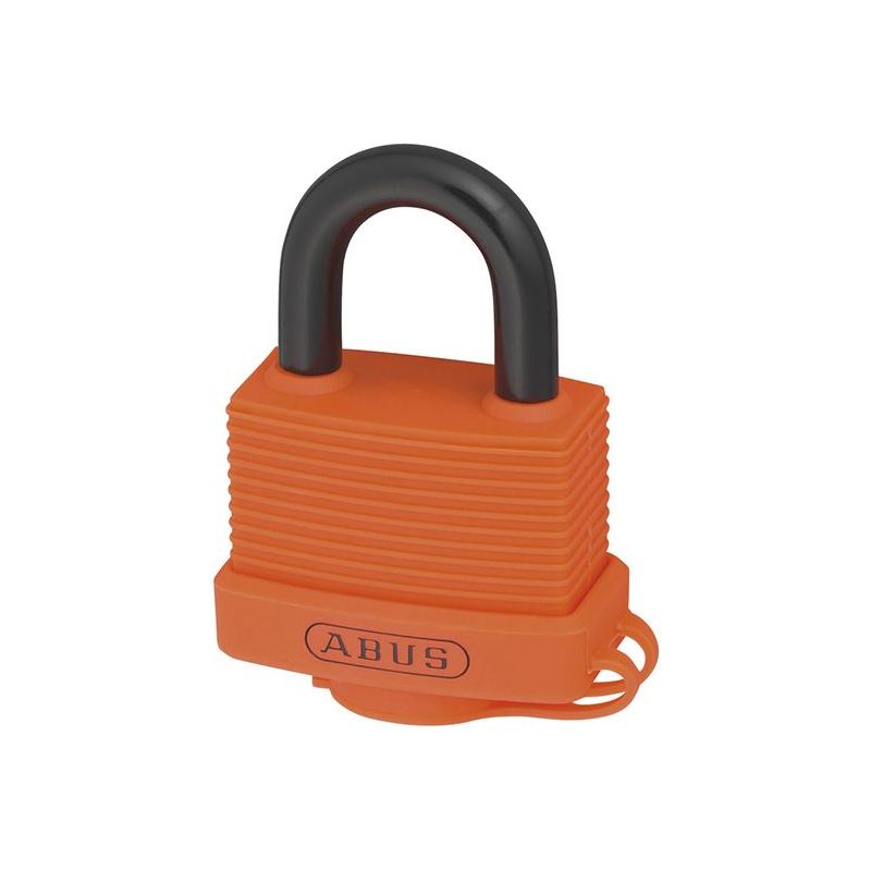 Abus Mechanical 70AL/45mm Aluminium Padlock Orange Keyed Alike 6401 ABUS Mechanical - RockBottom Northampton 