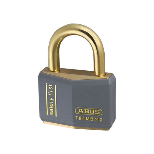 Abus Mechanical T84MB/40mm Grey Rustproof Padlock ABUS Mechanical - RockBottom Northampton 