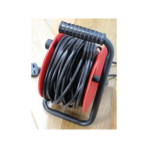 Faithfull Power Plus Open Drum Cable Reel 240V 13A 2-Socket 25m Faithfull Power Plus - RockBottom Northampton