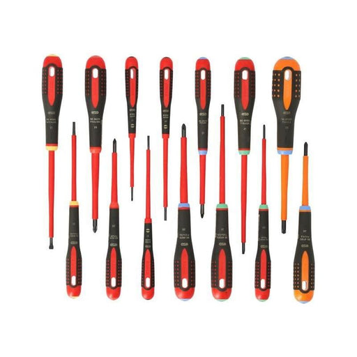 Bahco BE-9872 ERGO™ Screwdriver Set, 14 Piece Bahco - RockBottom Northampton